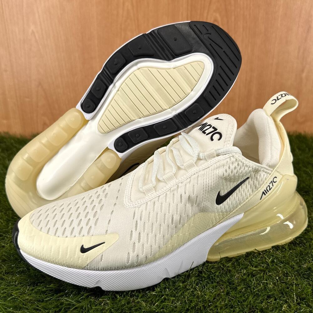 Nike Air Max 270 Sail Coconut Milk AH6789-124 Women’s 9 / Men’s 7.5 NWOB